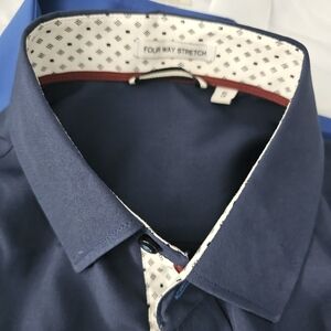 4 way strech beautiful navy blue